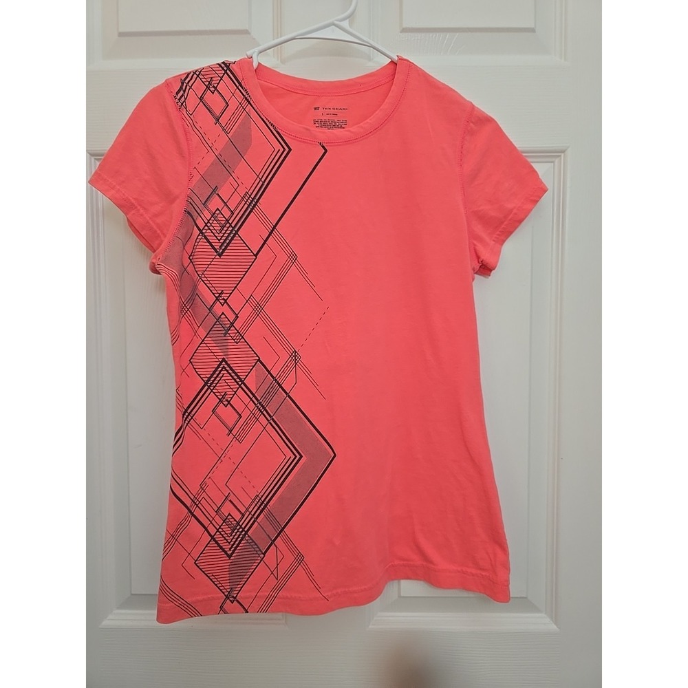 Women's Small Tek Gear Shirt Pink/Coral